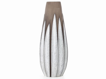 Vase scandinave en grès émaillé modèle Paprika H 52 cm