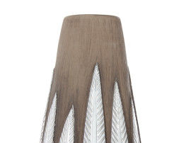 Vase scandinave en grès émaillé modèle Paprika H 52 cm