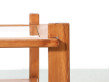 Table basse ou table d'appoint en pin. Design  français 1970's