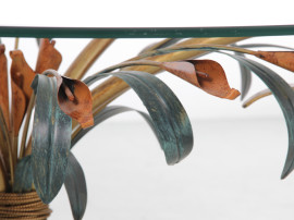 Table basse de Hans Kögl. Design allemand 1970's