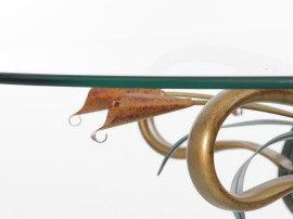 Table basse de Hans Kögl. Design allemand 1970's