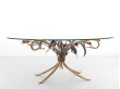 Table basse de Hans Kögl. Design allemand 1970's