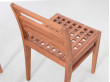 Paire de chaises caillebotis modèle 103, 1941, René Gabriel