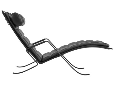 FK 87 Grasshopper Chaise longue- Black Edition