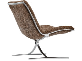 Fauteuil scandinave JK 710 Skater - sheepskin, édition neuve