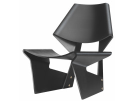 Fauteuil scandinave GJ Bow Chair - black, édition neuve