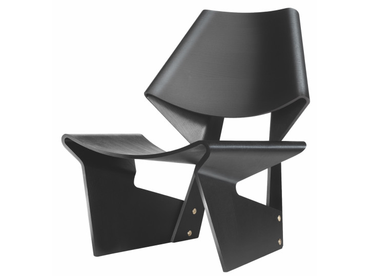 Fauteuil scandinave GJ Bow Chair - black, édition neuve Fauteuil scandinave GJ Bow Chair - black, édition neuve