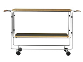 Desserte à roulettes scandinave HB 128, édition neuve