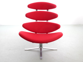 Paire de fauteuils scandinaves modèle Corona vintage