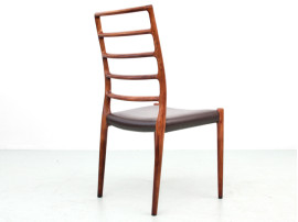 Chaise scandinave Modèle 82. Edition neuve jl Mollers