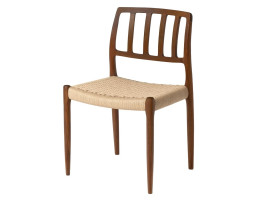 Chaise scandinave Modèle 83. Edition neuve