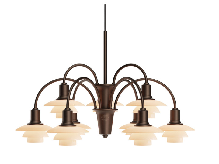 PH 1/1 Chandelier Centenary Edition 9 bras. Edition limitée neuve
