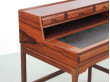 Petit bureau à gradin scandinave en palissandre de Rio