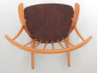 Rocking chair scandinave de Illum Wikkelso modèle IW3