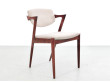 Suite de 10 chaises scandinaves en palissandre de Rio modele 42