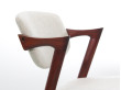 Suite de 10 chaises scandinaves en palissandre de Rio modele 42