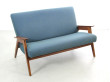 Mid-century modern 2 seats sofa by Knoll Antimott