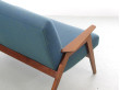 Mid-century modern 2 seats sofa by Knoll Antimott