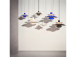Mid-Century  modern scandinavian pendant lamp  PH 5 mini hues of red