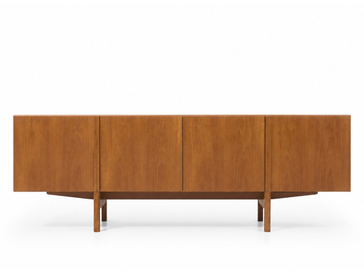 Enfilade scandinave en chêne de Ib Kofod Larsen pour Faarup Mobelfabrik