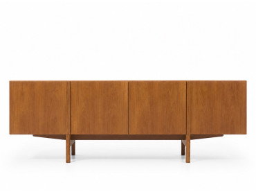 Enfilade scandinave en chêne de Ib Kofod Larsen pour Faarup Mobelfabrik