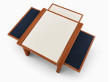 Table modulable Hexa de Bernard Vuarnesson pour Bellato. 1980