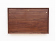 Mid century modern wall secretary desk in walnut