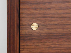 Mid century modern wall secretary desk in walnut