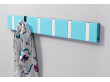 Danish clothes hanger Knax color, 6 hooks, (8 colors)
