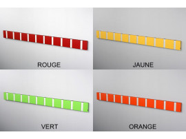 Danish clothes hanger Knax color, 10 hooks, (8 colors)