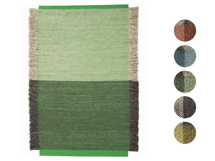 Tapis scandinave Fringe sur mesure (5 coloris) 