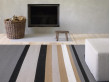 Mid-Century  modern scandinavian rug Horizon by Ritva Puotila. Custom size. 4 colours