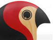 large Discus red bird by Hans Bølling. New realese.