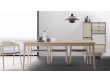 Scandinavian Extendable Dining Table model T3 laminate. 6/12 seats.  