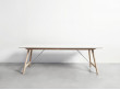 Table de repas  scandinave à rallonge modèle T7. 170 cm à 320 cm. 6/12 pers