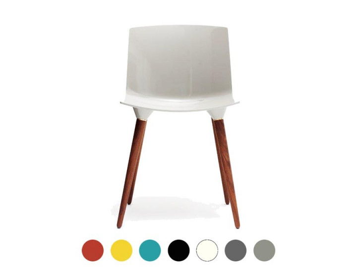TAC Chair, glossy finish. Available in 7 different colors. 