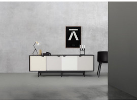 Scandinavian  sideboard S1 Black. 