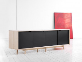 Scandinavian  sideboard S1 oak. 