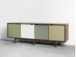 Scandinavian  sideboard S1 walnut. 