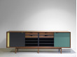 Scandinavian  sideboard S1 walnut. 