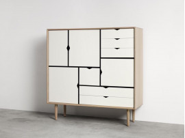 Scandinavian  sideboard S3 white.