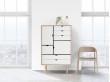 Scandinavian  sideboard S5 white.