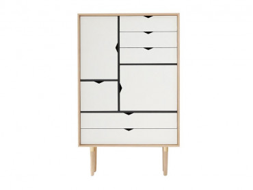 Scandinavian  sideboard S5 white.