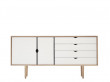 Scandinavian  sideboard S6 white.