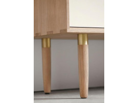 Enfilade scandinave modèle S6 blanc. 