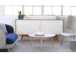 Scandinavian  sideboard S4 wood base.