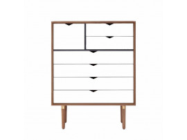 Buffet scandinave modèle S8 blanc. 