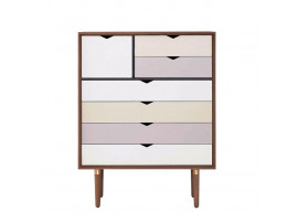 Scandinavian  sideboard S8 multicoloured.