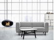 Scandinavian couch model A1 2½ seats. 12 colours