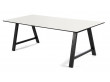 Scandinavian Extendable Dining Table model T1 laminate or linoleum , 160 cm to 310 cm . 6/12 seats.  